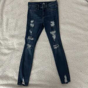 Hollister high-rise crop jeans